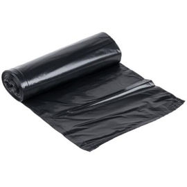 प्लास्टिक अनुकूलित पीएलए बायोडिग्रेडेबल ट्रैश बैग रोल पर काले रंग