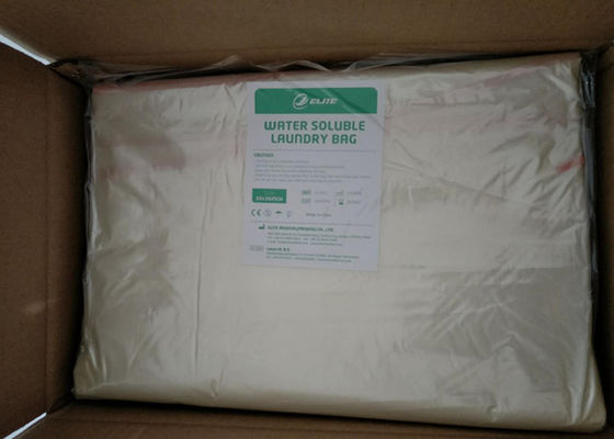 200 पीसी एंटी इंफेक्शन पीवीए पानी में घुलनशील मेडिकल लॉन्ड्री बैग 8 पैक x 25 पीसी